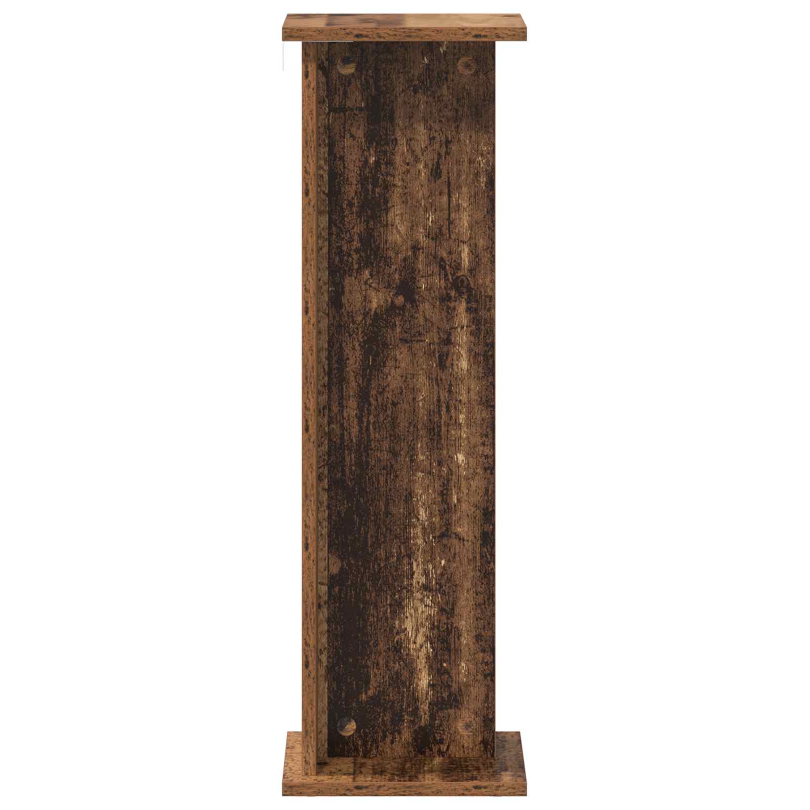 vidaXL Stojak na rośliny Stare drewno 25 x 25,5 x 80,5 cm