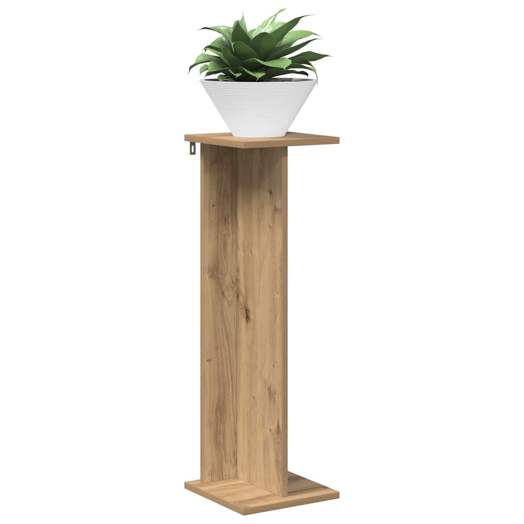 vidaXL Stojak na rośliny Dąb Rzemieślniczy 25 x 25,5 x 80,5 cm