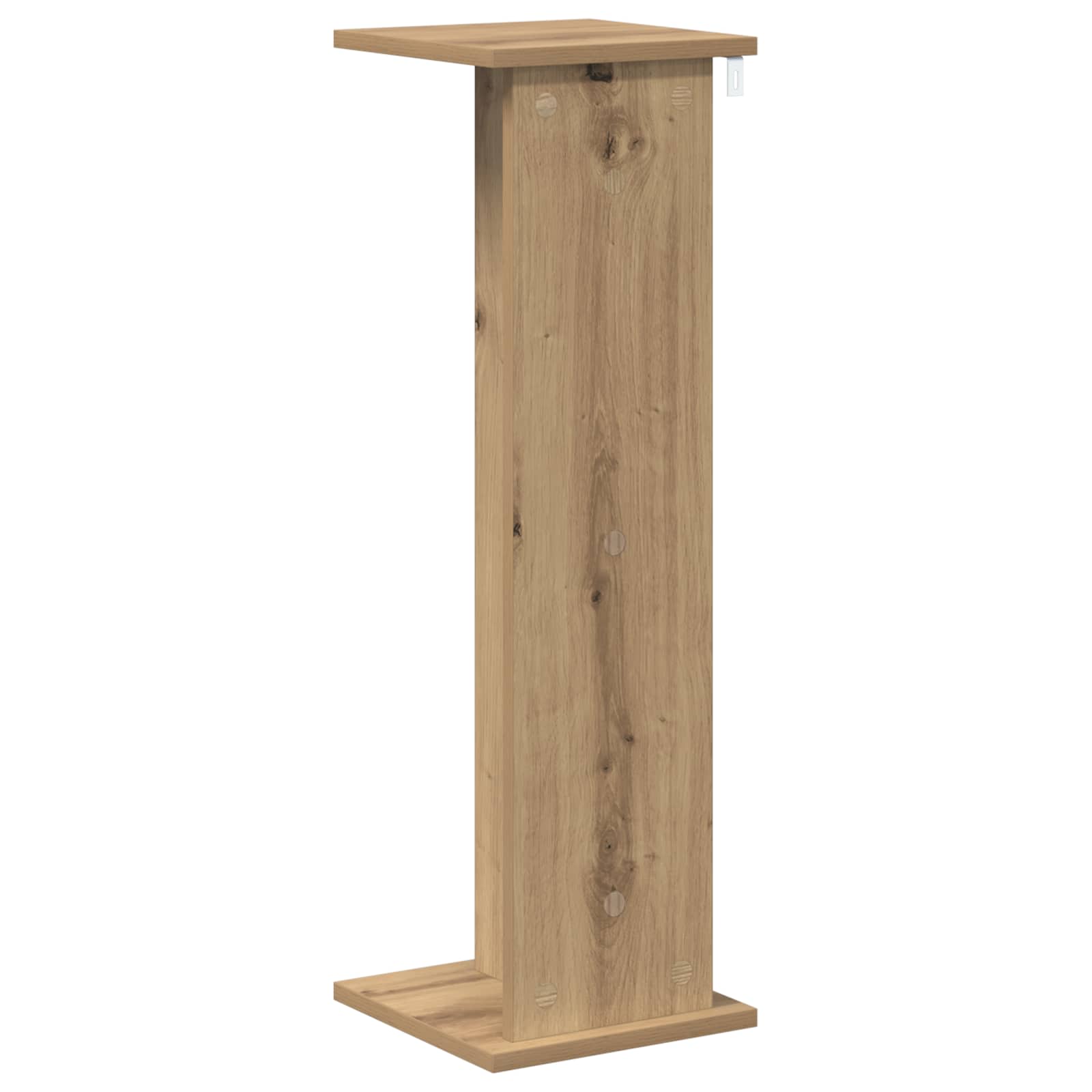vidaXL Stojak na rośliny 2 pcs Dąb Rzemieślniczy 25 x 25,5 x 80,5 cm