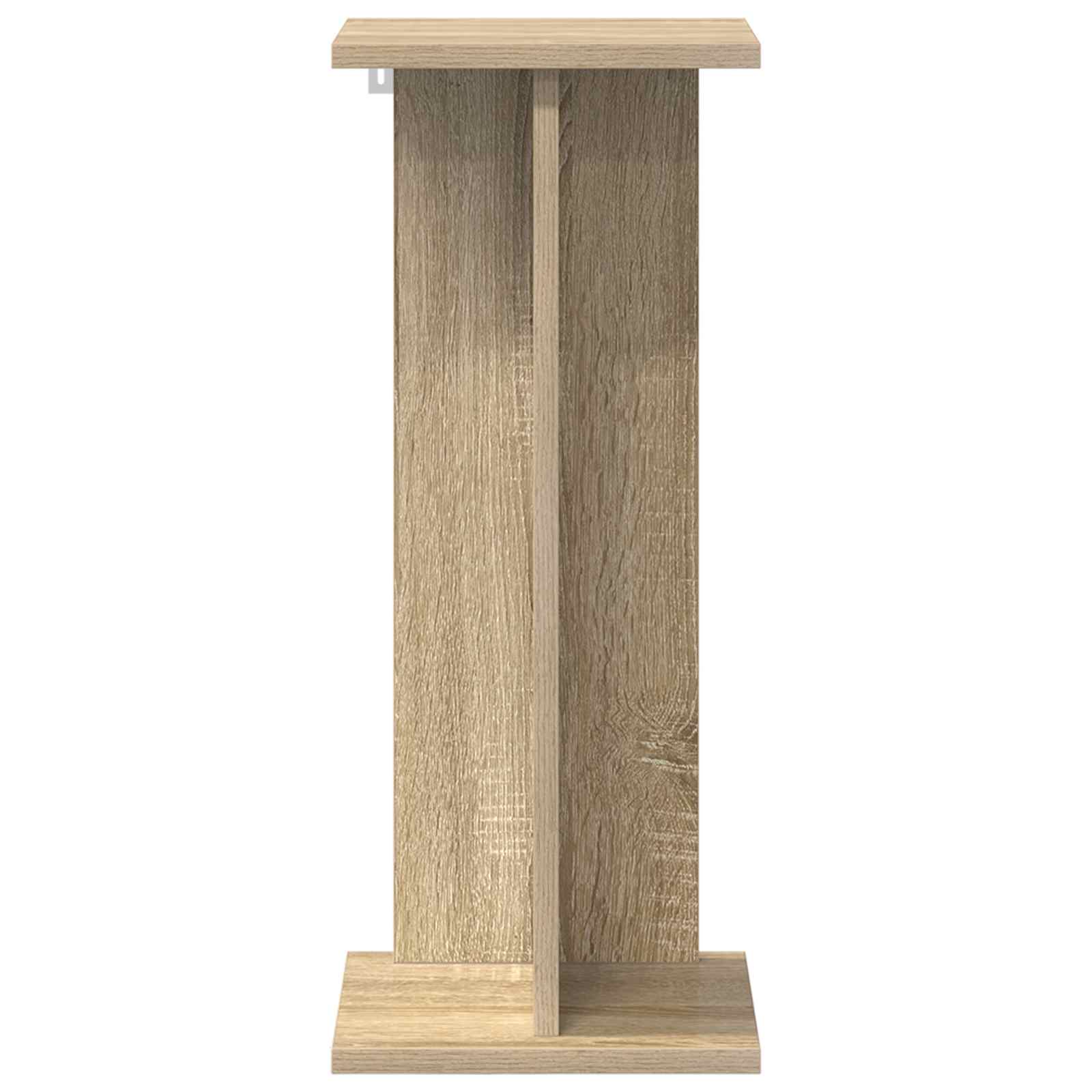 vidaXL Stojak na rośliny Dąb Sonoma 25 x 25,5 x 60,5 cm