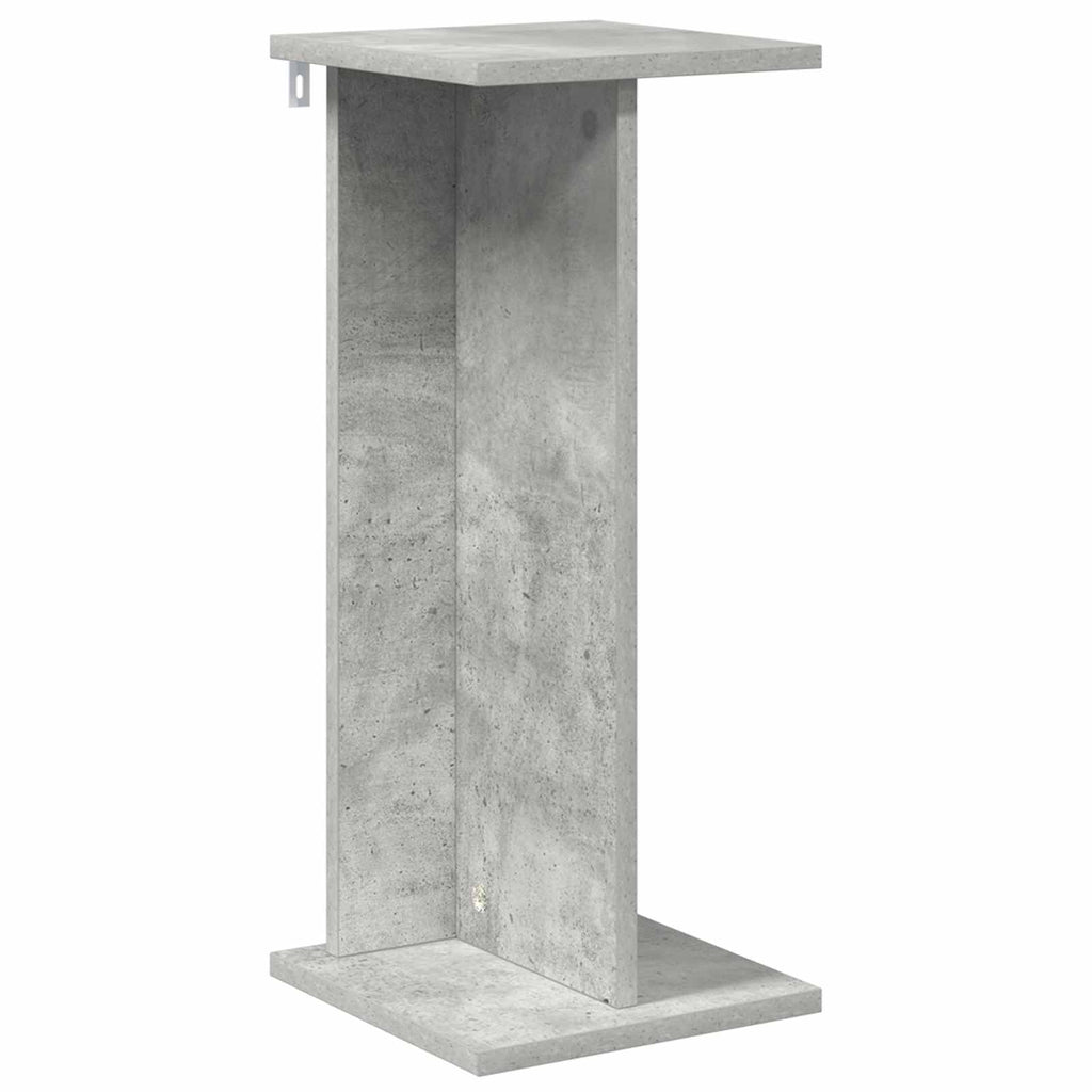 vidaXL Stojak na rośliny 2 pcs Betonowy Szary 25 x 25,5 x 60,5 cm