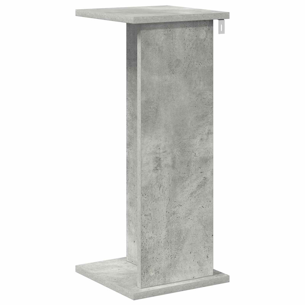 vidaXL Stojak na rośliny 2 pcs Betonowy Szary 25 x 25,5 x 60,5 cm