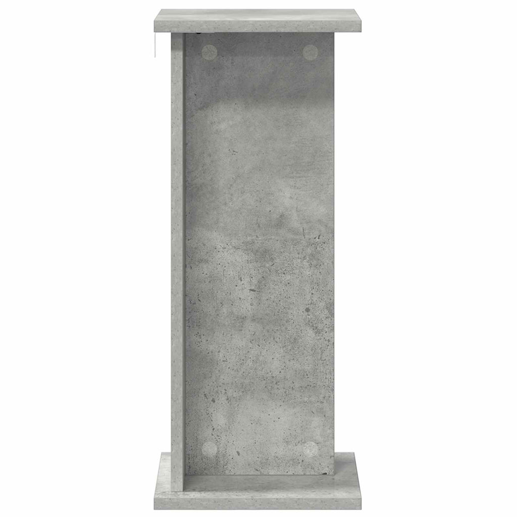 vidaXL Stojak na rośliny 2 pcs Betonowy Szary 25 x 25,5 x 60,5 cm