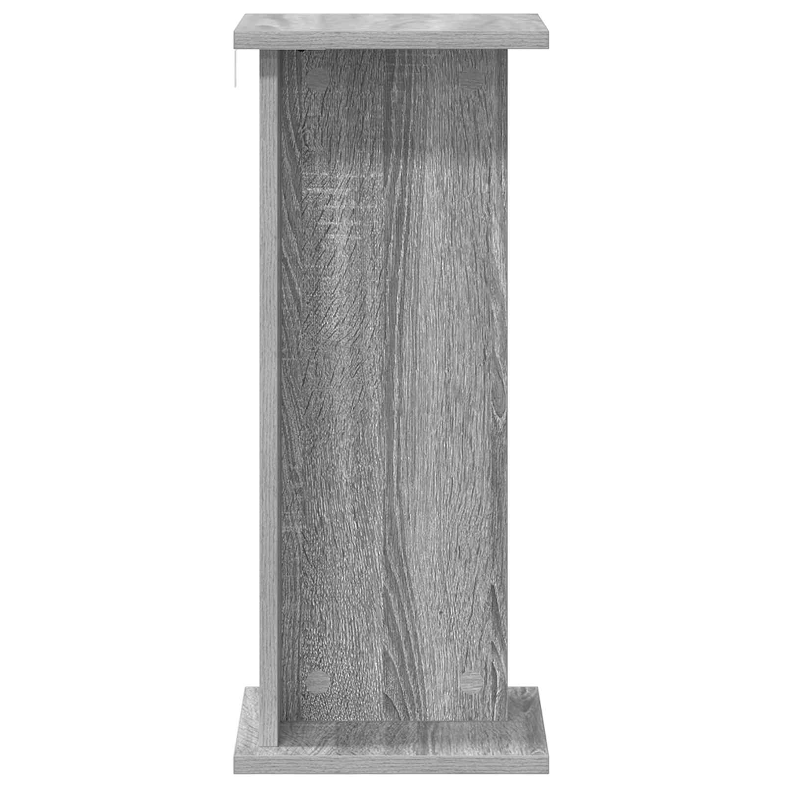 vidaXL Stojak na rośliny Szary Sonoma 25 x 25,5 x 60,5 cm