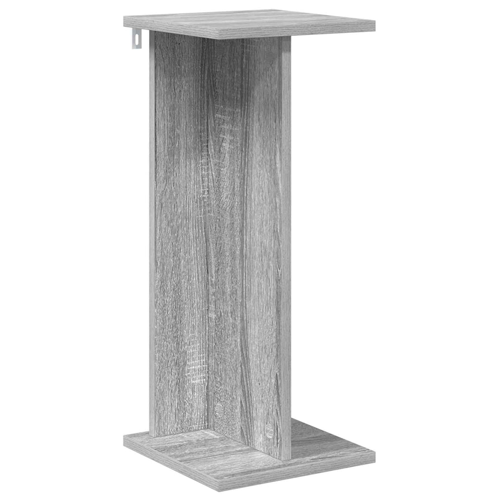 vidaXL Stojak na rośliny 2 pcs Szary Sonoma 25 x 25,5 x 60,5 cm