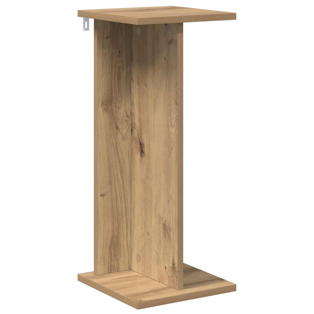 vidaXL Stojak na rośliny 2 pcs Dąb Rzemieślniczy 25 x 25,5 x 60,5 cm