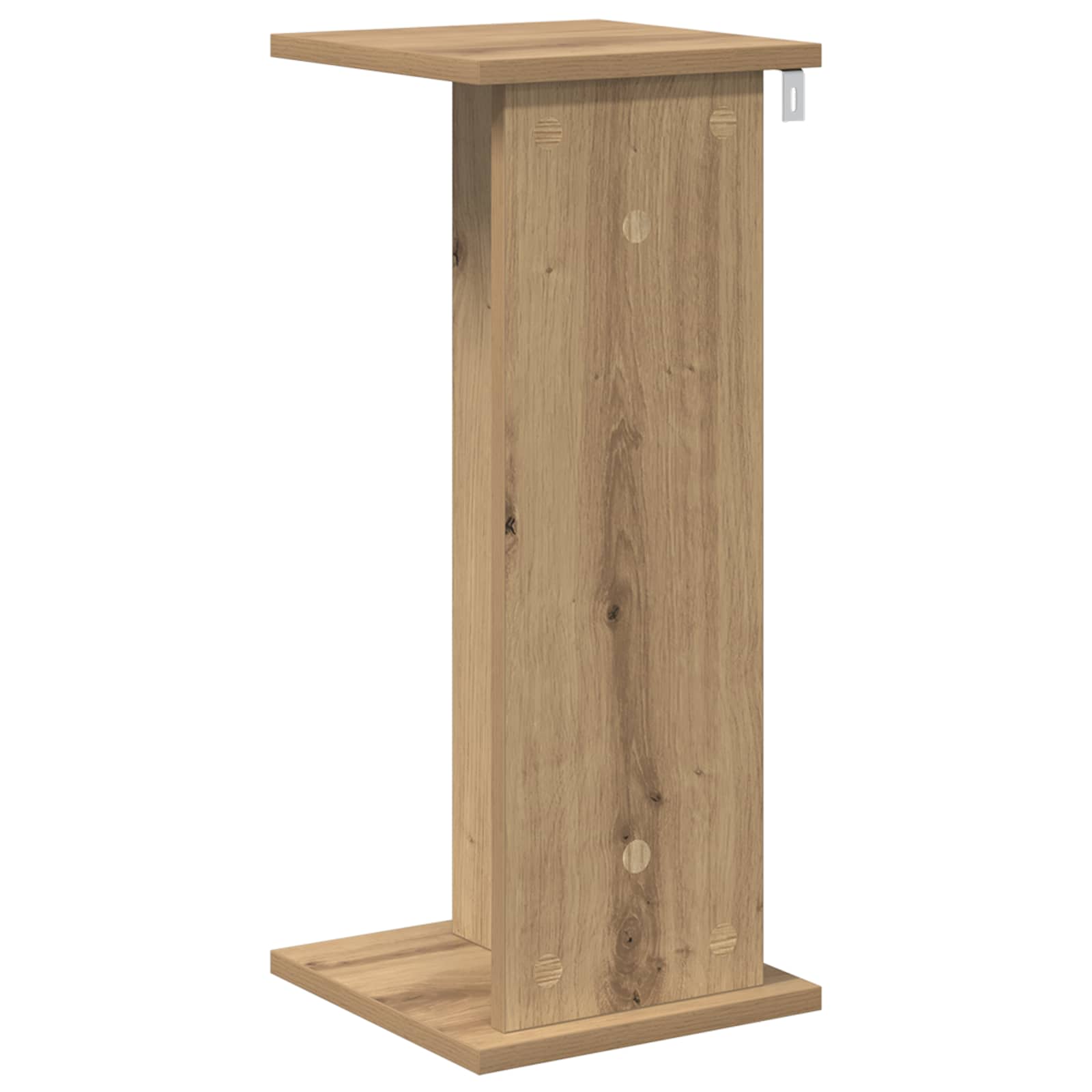vidaXL Stojak na rośliny 2 pcs Dąb Rzemieślniczy 25 x 25,5 x 60,5 cm