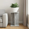vidaXL Stojak na rośliny Betonowy Szary 25 x 25,5 x 40,5 cm