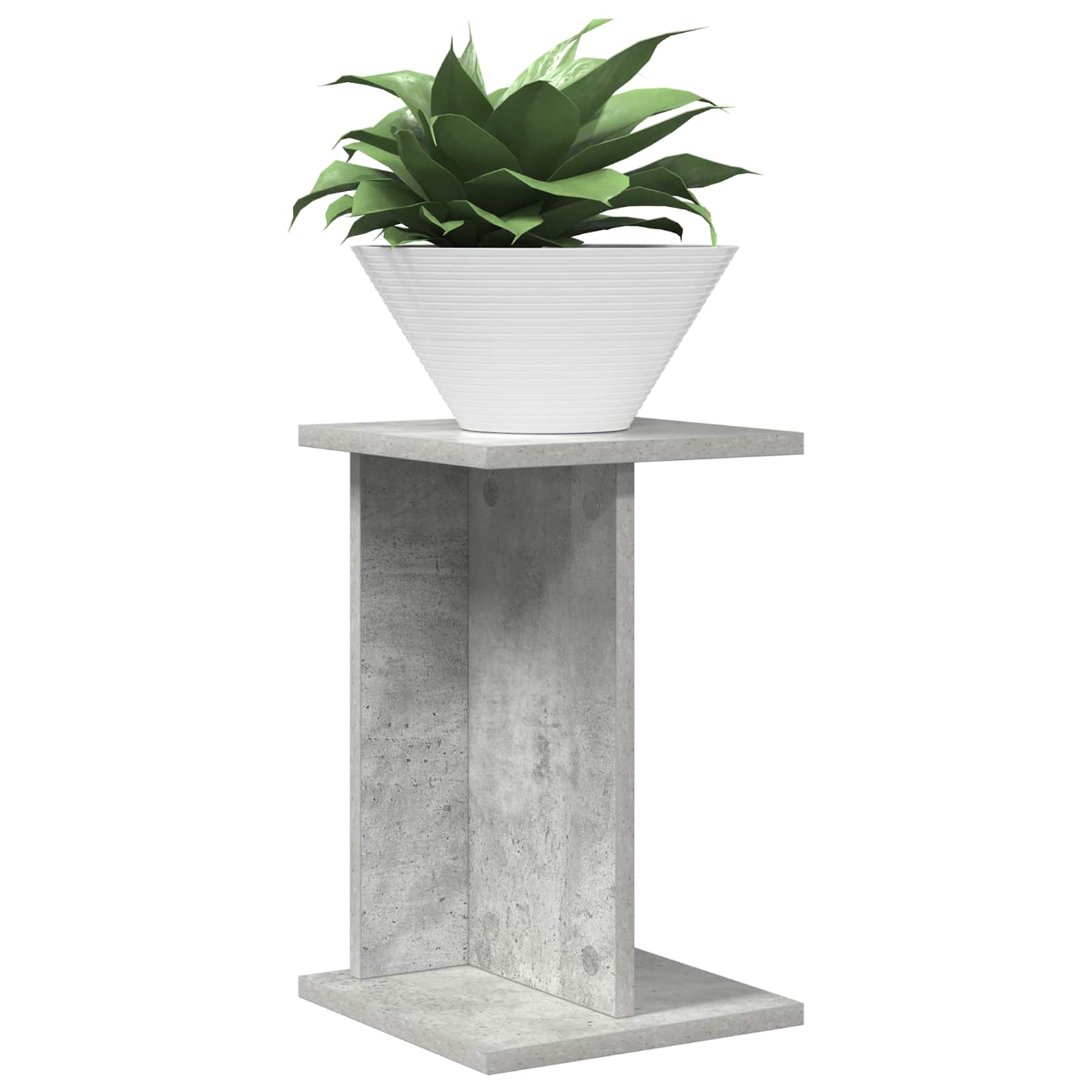 vidaXL Stojak na rośliny Betonowy Szary 25 x 25,5 x 40,5 cm