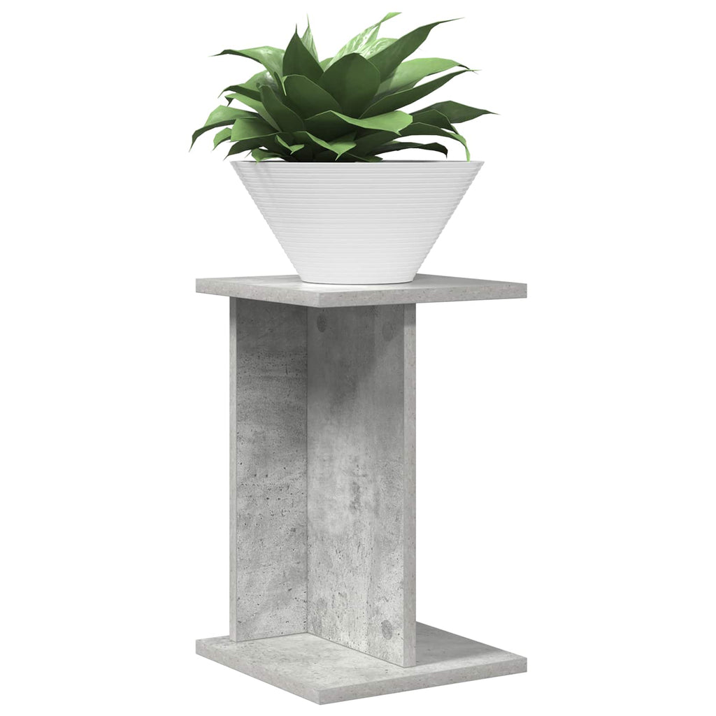 vidaXL Stojak na rośliny Betonowy Szary 25 x 25,5 x 40,5 cm