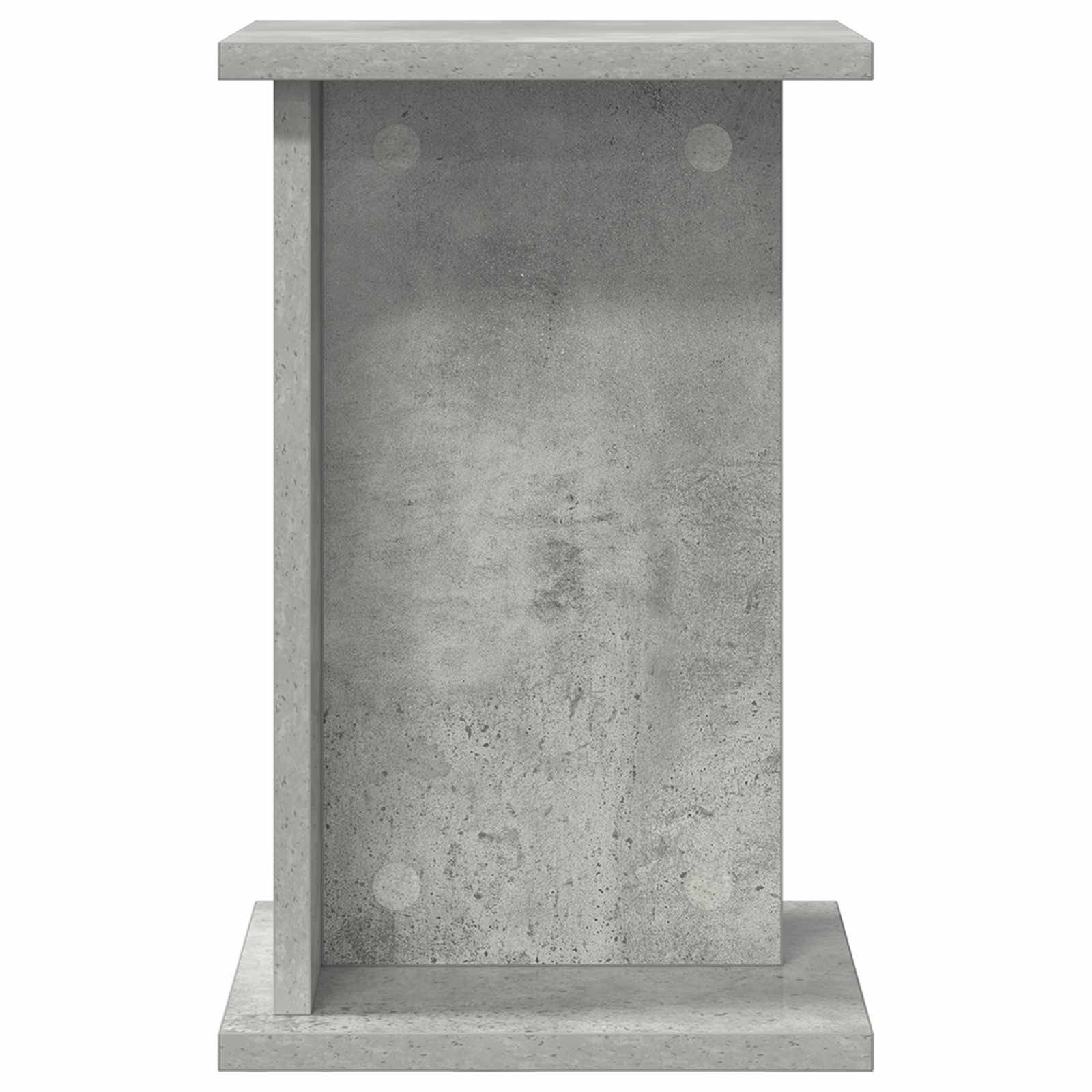 vidaXL Stojak na rośliny 2 pcs Betonowy Szary 25 x 25,5 x 40,5 cm