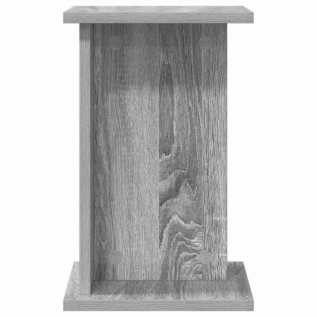 vidaXL Stojak na rośliny 2 pcs Szary Sonoma 25 x 25,5 x 40,5 cm