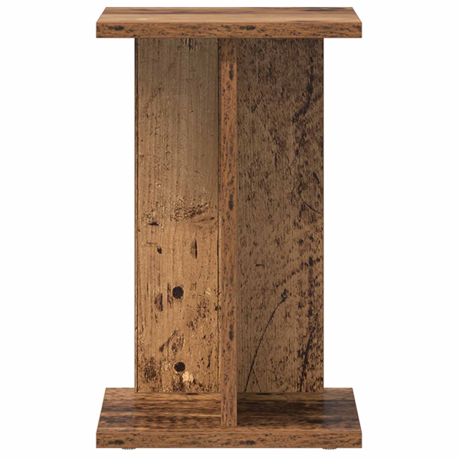 vidaXL Stojak na rośliny 2 pcs Stare drewno 25 x 25,5 x 40,5 cm