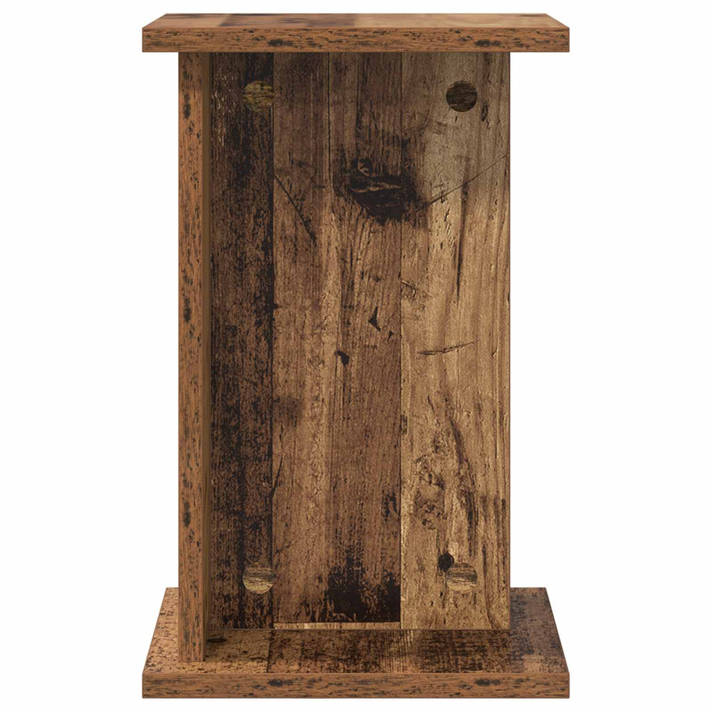 vidaXL Stojak na rośliny 2 pcs Stare drewno 25 x 25,5 x 40,5 cm