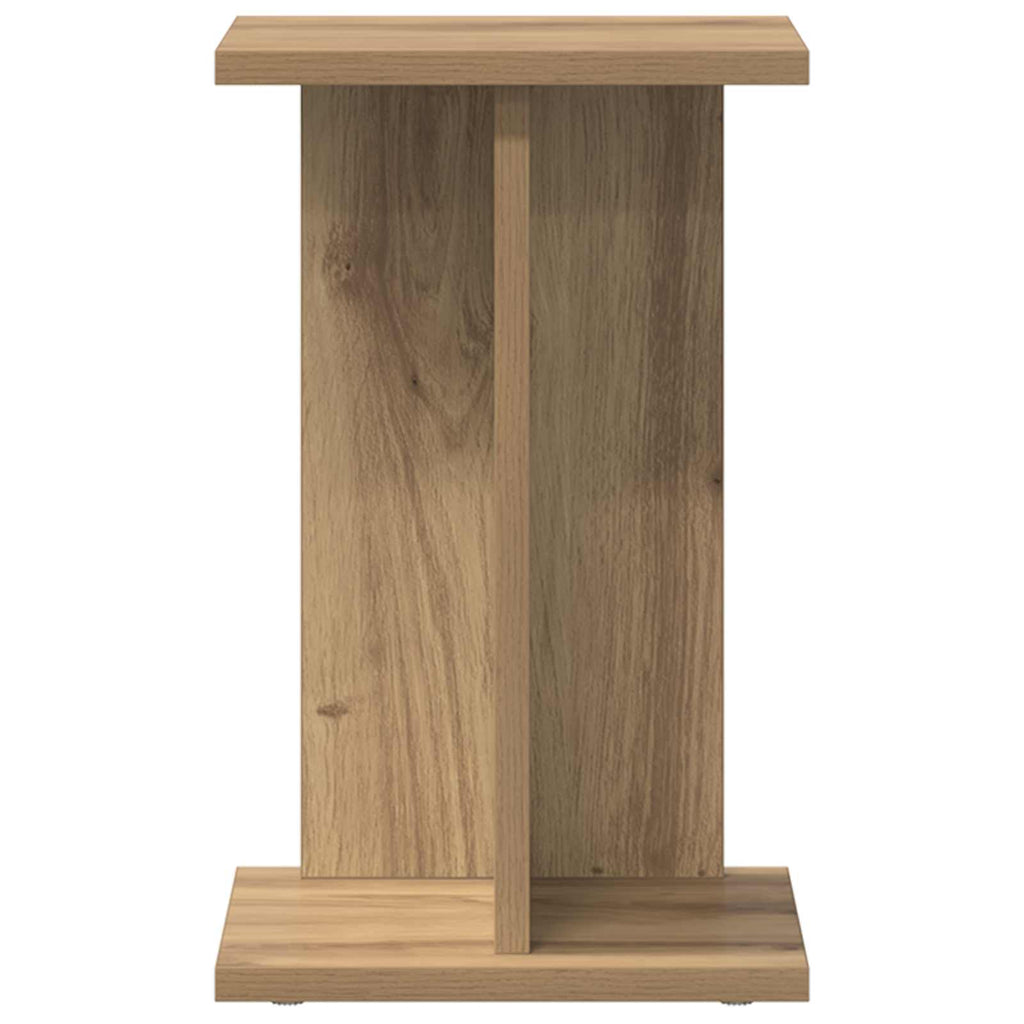 vidaXL Stojak na rośliny 2 szt. Dąb Rzemieślniczy 25 x 25,5 x 40,5 cm