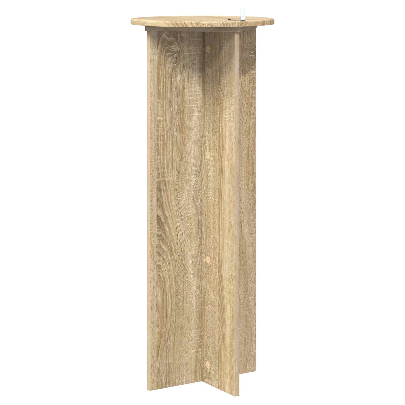 vidaXL Stojak na rośliny 2 pcs dąb Sonoma Ø40 x 100 cm