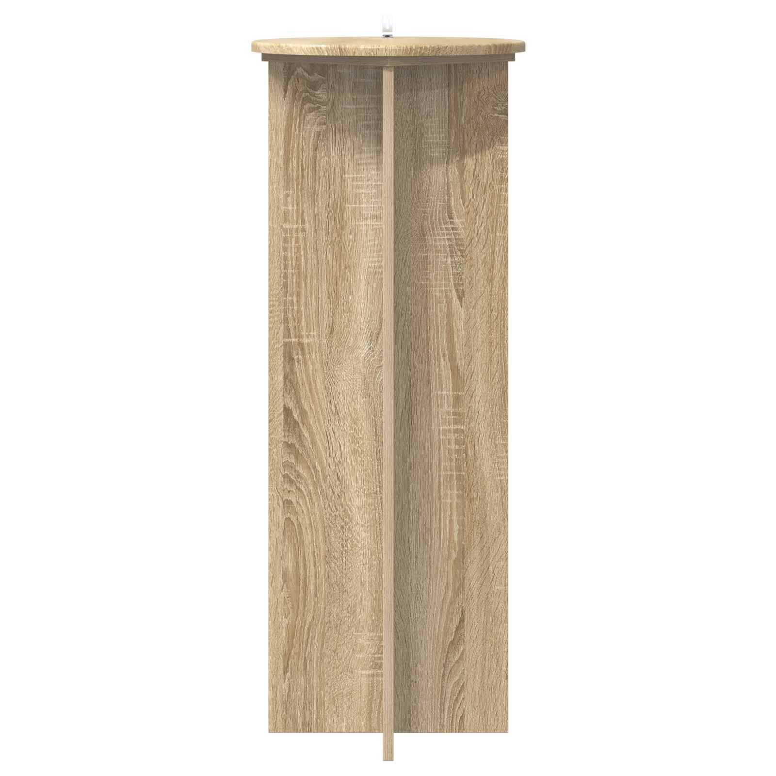 vidaXL Stojak na rośliny 2 pcs dąb Sonoma Ø40 x 100 cm