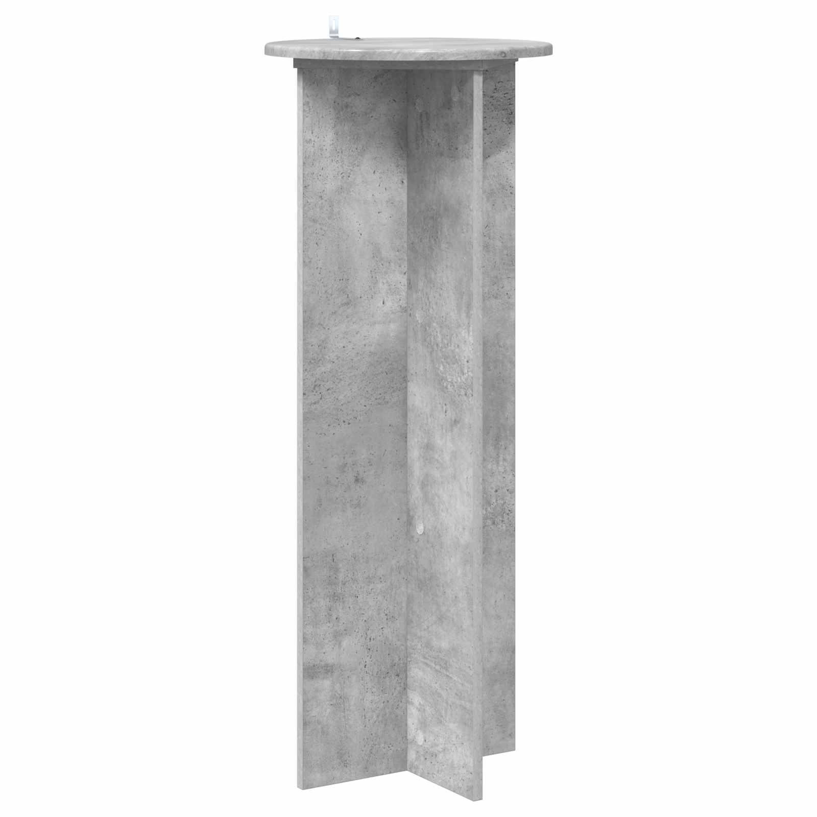vidaXL Stojak na rośliny 2 pcs Betonowy szary Ø40 x 100 cm