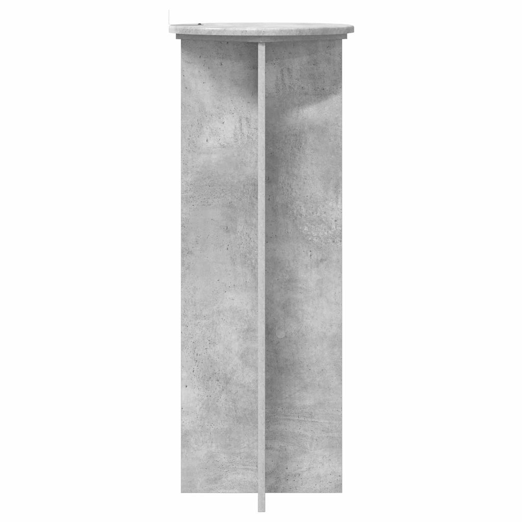 vidaXL Stojak na rośliny 2 szt. Betonowy szary Ø40 x 100 cm