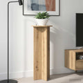 vidaXL Stojak na rośliny 2 pcs Dąb artisan Ø40 x 100 cm