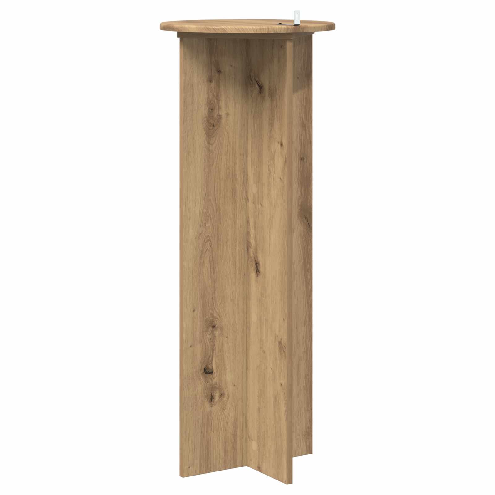 vidaXL Stojak na rośliny 2 pcs Dąb artisan Ø40 x 100 cm