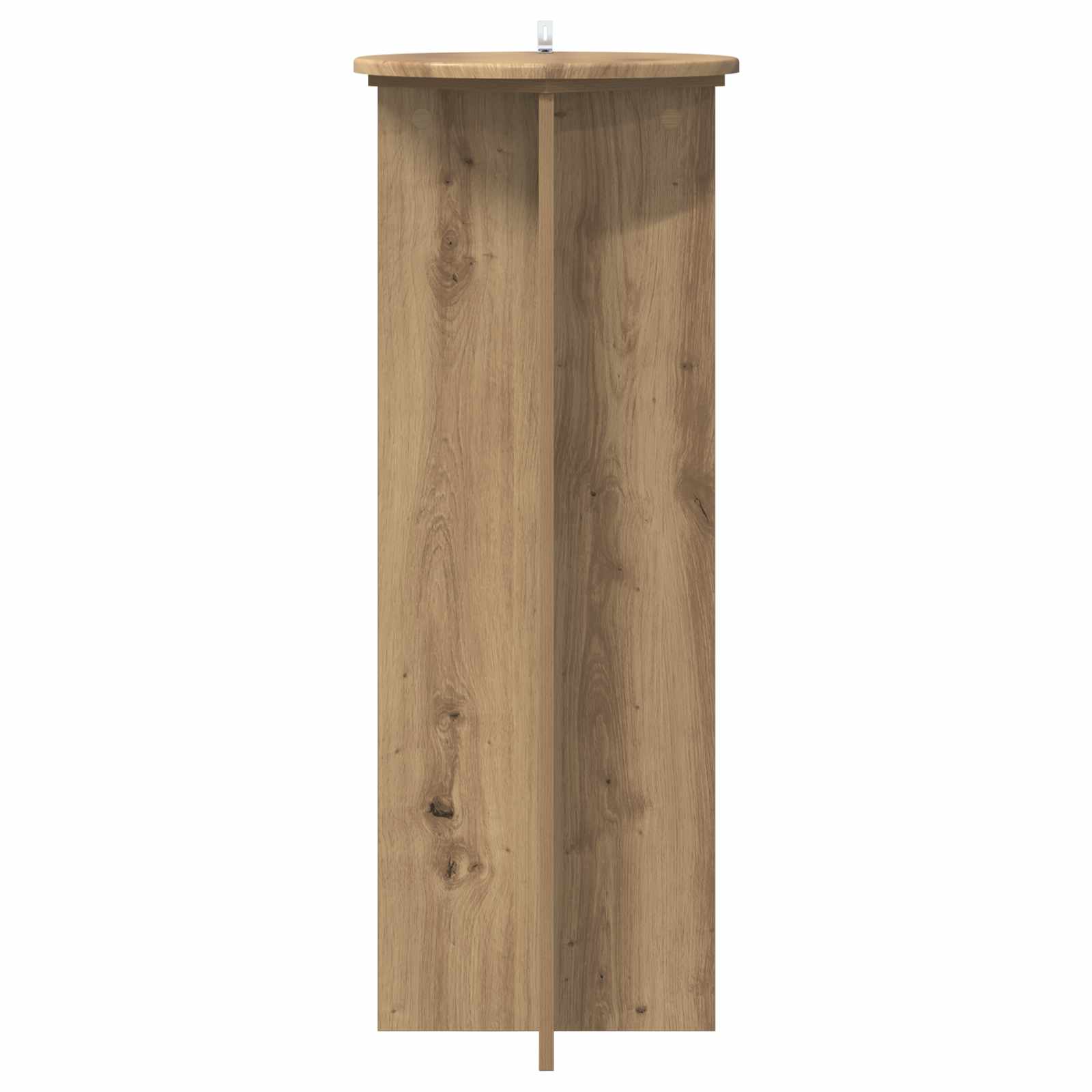vidaXL Stojak na rośliny 2 pcs Dąb artisan Ø40 x 100 cm