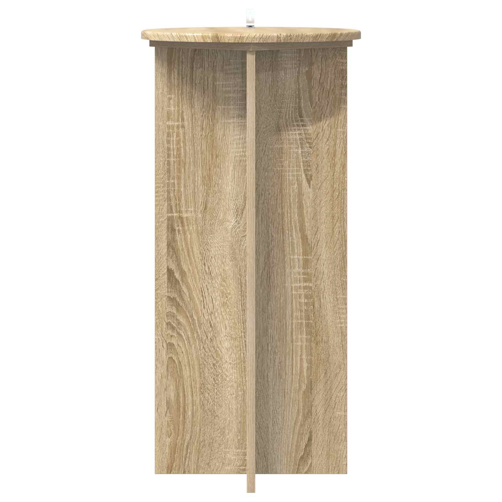 vidaXL Stojak na rośliny 2 pcs dąb Sonoma 40 x 40 x 80 cm