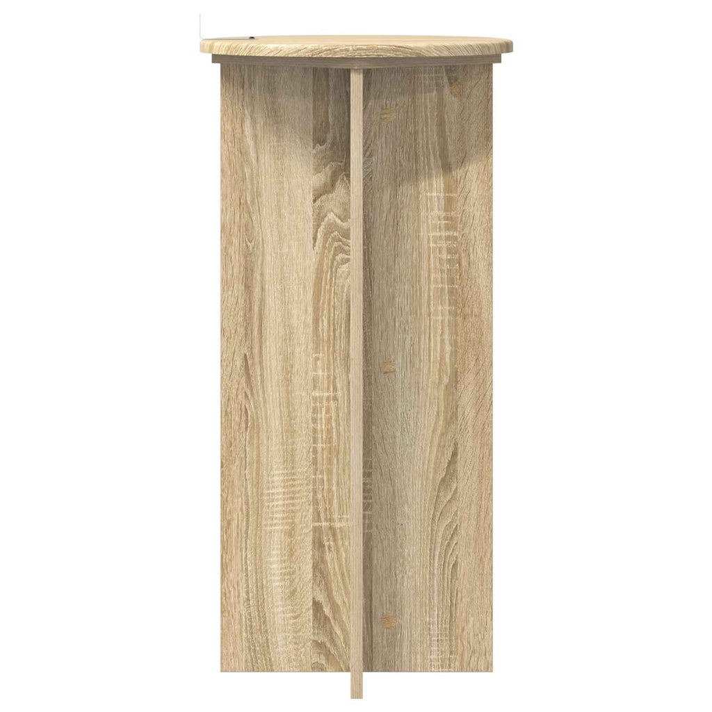 vidaXL Stojak na rośliny 2 pcs dąb Sonoma 40 x 40 x 80 cm
