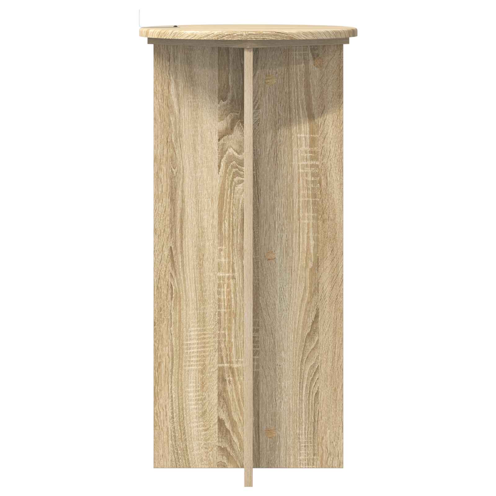 vidaXL Stojak na rośliny 2 pcs dąb Sonoma 40 x 40 x 80 cm