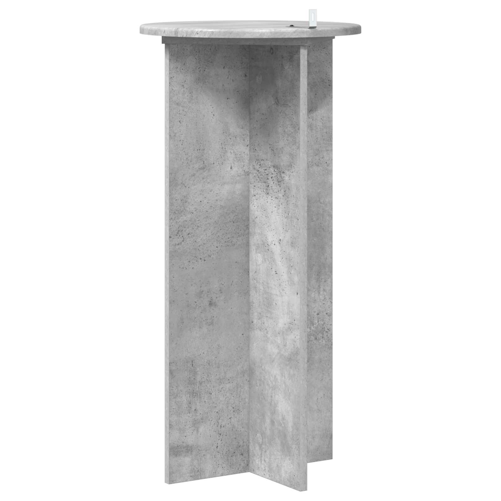 vidaXL Stojak na rośliny 2 pcs Betonowy szary 40 x 40 x 80 cm