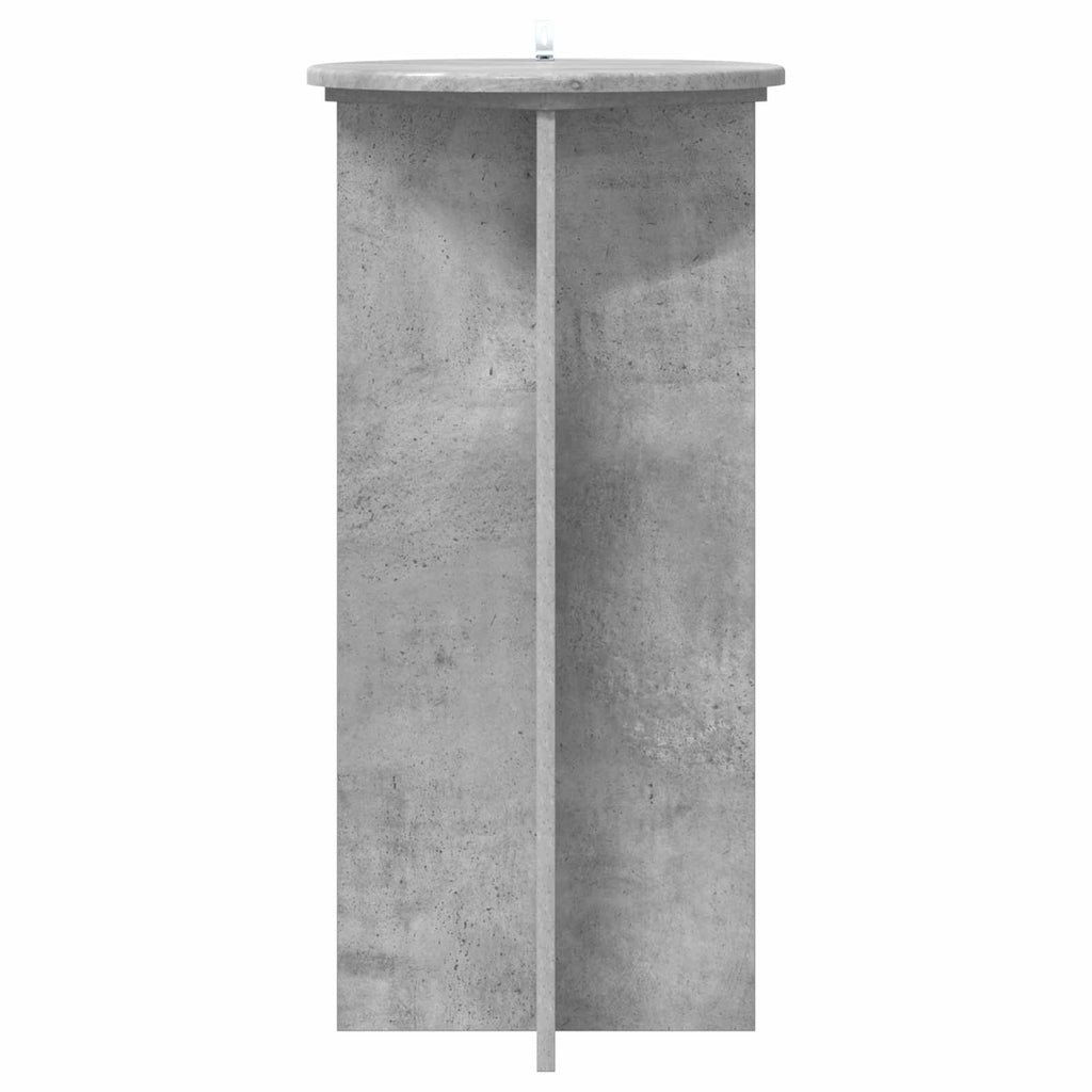 vidaXL Stojak na rośliny 2 pcs Betonowy szary 40 x 40 x 80 cm