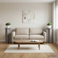 vidaXL Stojak na rośliny 2 pcs Szary Sonoma 40 x 40 x 80 cm