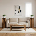 vidaXL Stojak na rośliny 2 pcs Stare drewno 40 x 40 x 80 cm