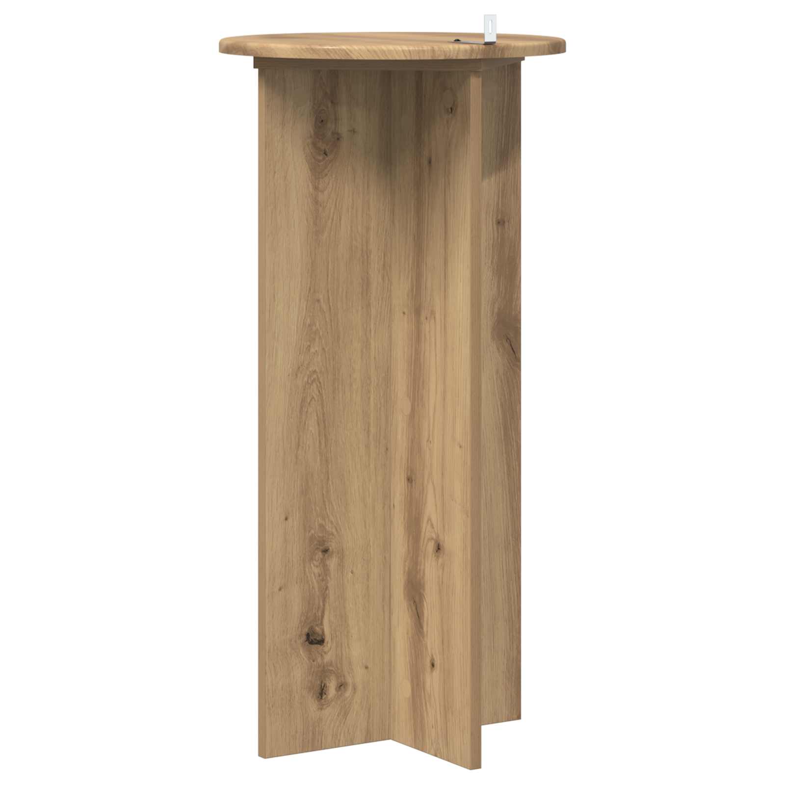 vidaXL Stojak na rośliny 2 pcs Dąb artisan 40 x 40 x 80 cm