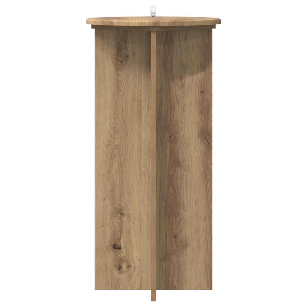 vidaXL Stojak na rośliny 2 pcs Dąb artisan 40 x 40 x 80 cm