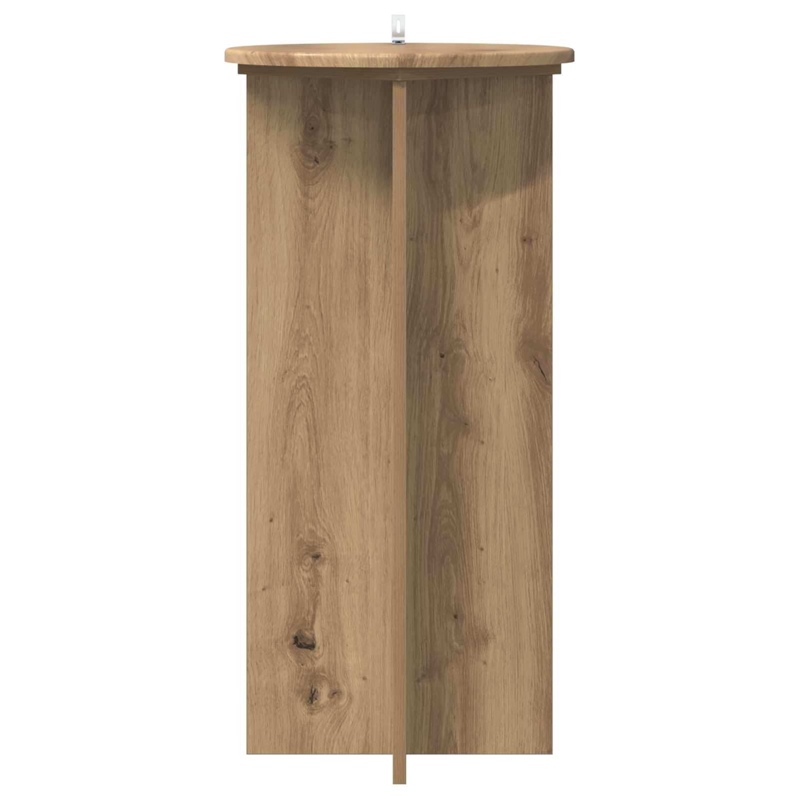 vidaXL Stojak na rośliny 2 pcs Dąb artisan 40 x 40 x 80 cm