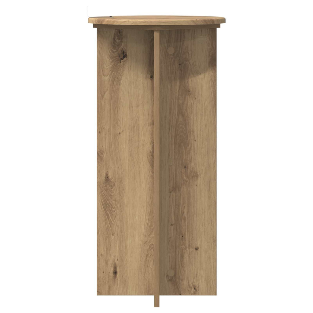 vidaXL Stojak na rośliny 2 szt. Dąb artisan 40 x 40 x 80 cm