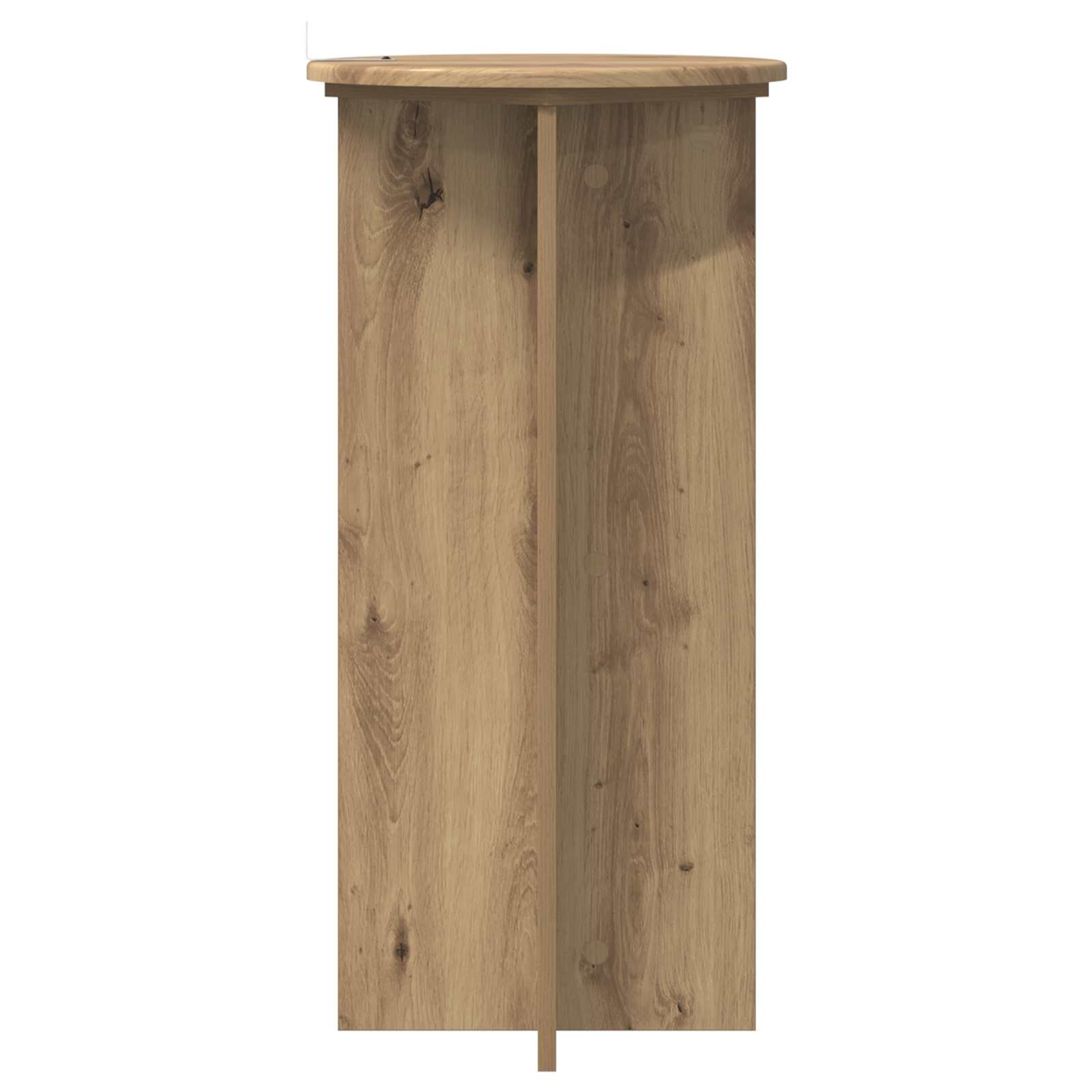 vidaXL Stojak na rośliny 2 szt. Dąb artisan 40 x 40 x 80 cm