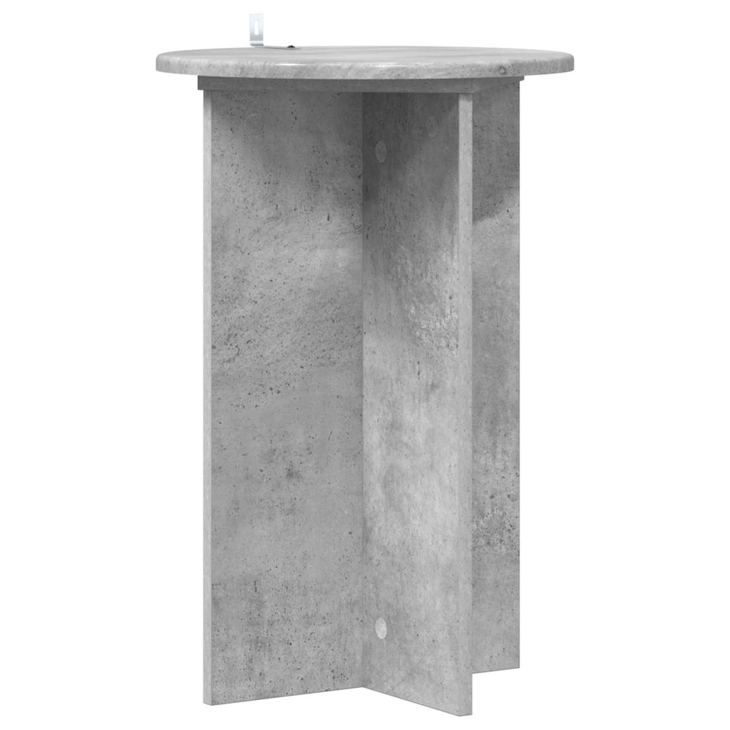 vidaXL Stojak na rośliny 2 pcs Betonowy szary Ø40 x 60 cm