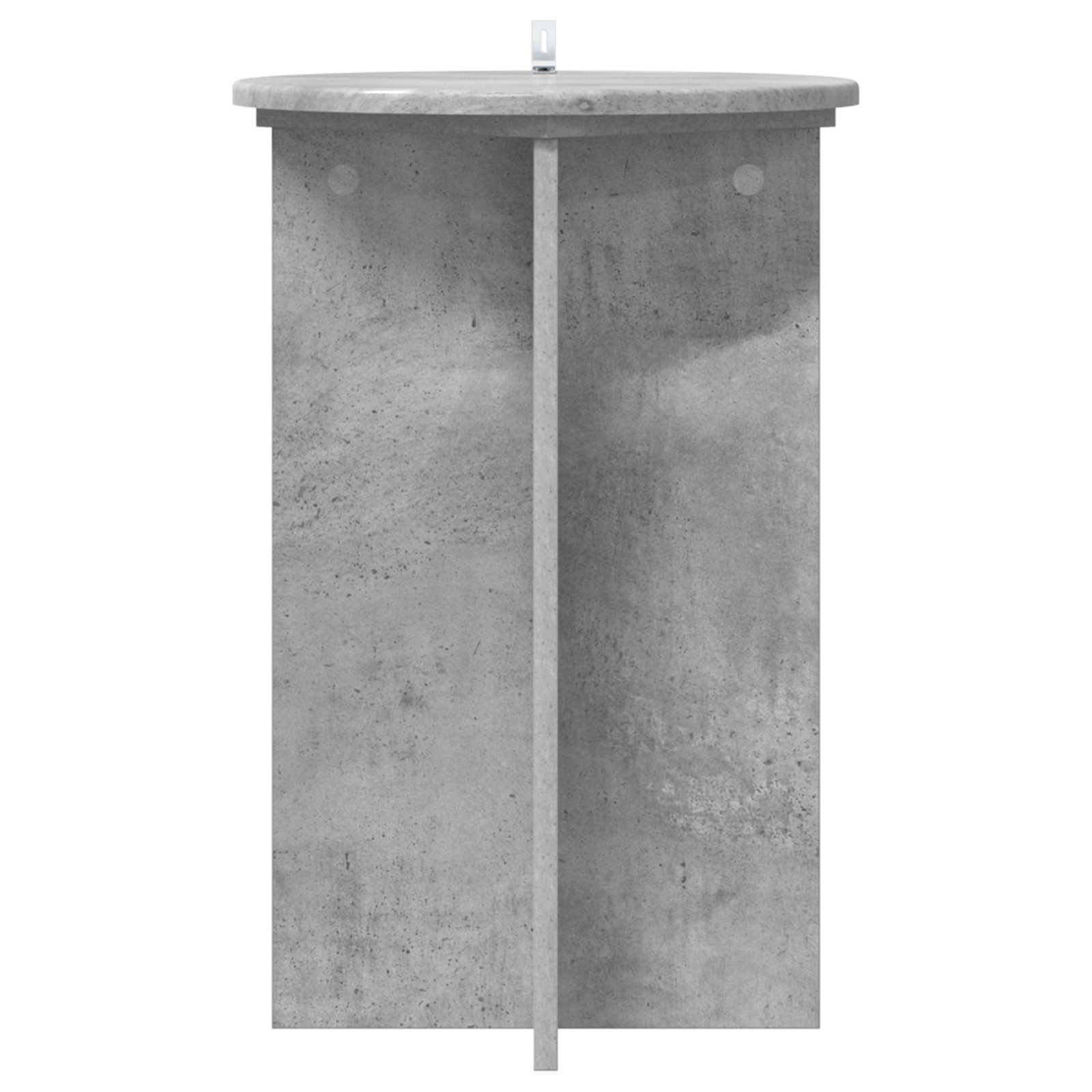 vidaXL Stojak na rośliny 2 pcs Betonowy szary Ø40 x 60 cm