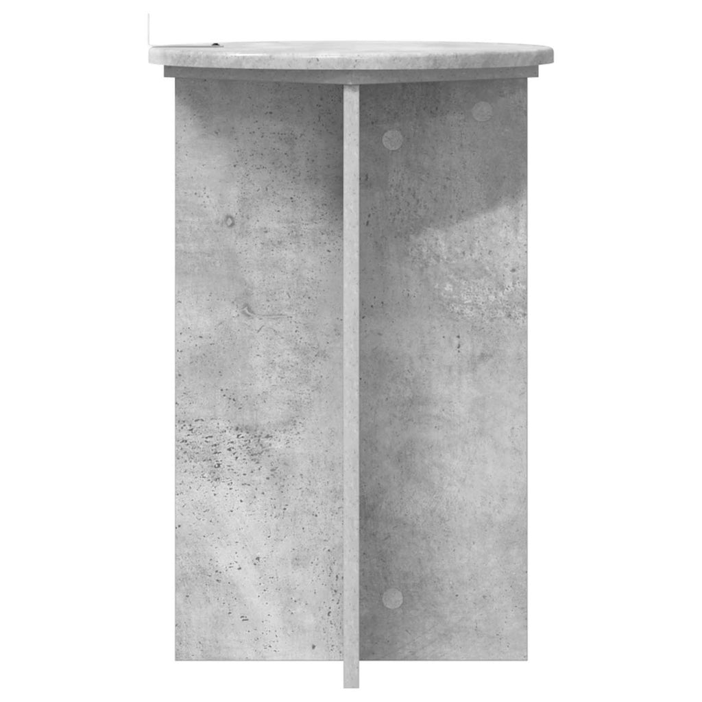 vidaXL Stojak na rośliny 2 pcs Betonowy szary Ø40 x 60 cm