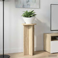 vidaXL Stojak na rośliny 2 pcs dąb Sonoma 29,5 x 29,5 x 60 cm