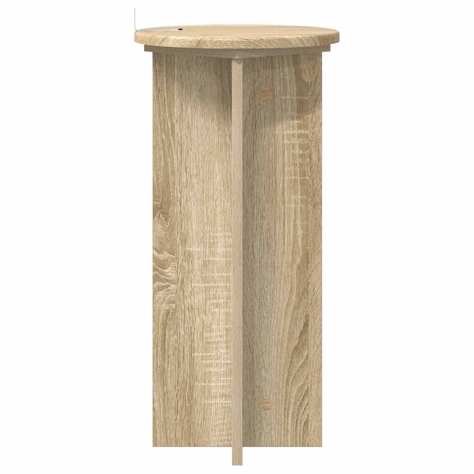vidaXL Stojak na rośliny 2 pcs dąb Sonoma 29,5 x 29,5 x 60 cm