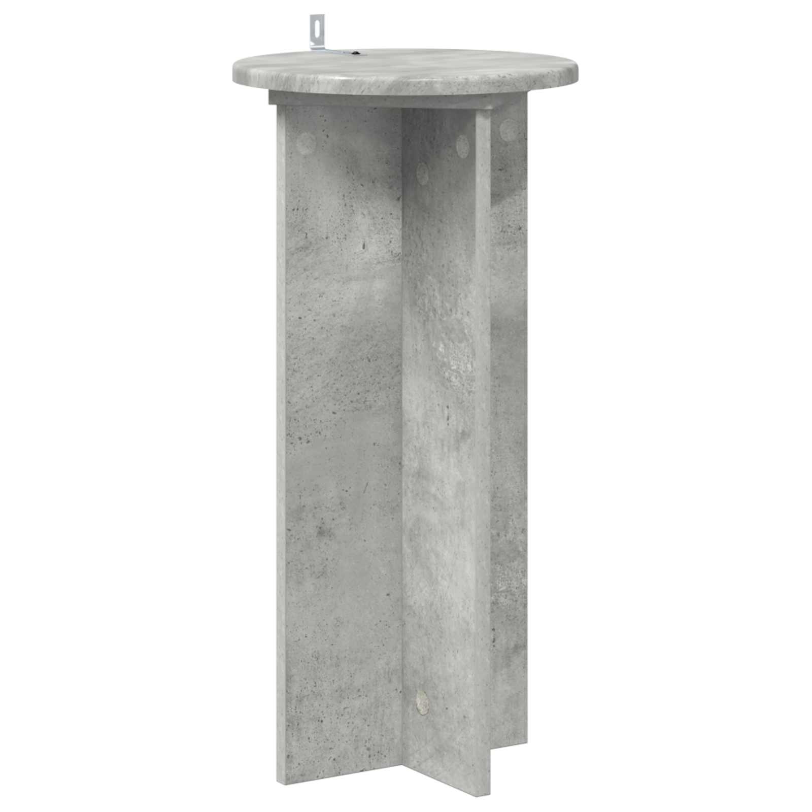 vidaXL Stojak na rośliny 2 pcs Betonowy szary 29,5 x 29,5 x 60 cm