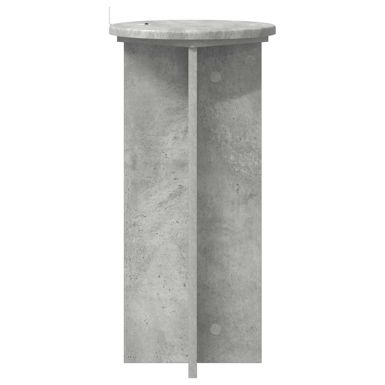 vidaXL Stojak na rośliny 2 szt. Betonowy szary 29,5 x 29,5 x 60 cm