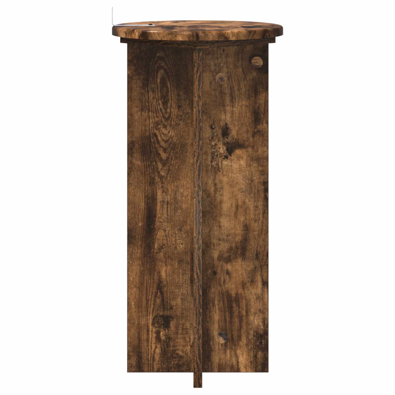 vidaXL Stojak na rośliny 2 pcs Dąb wędzony 29,5 x 29,5 x 60 cm