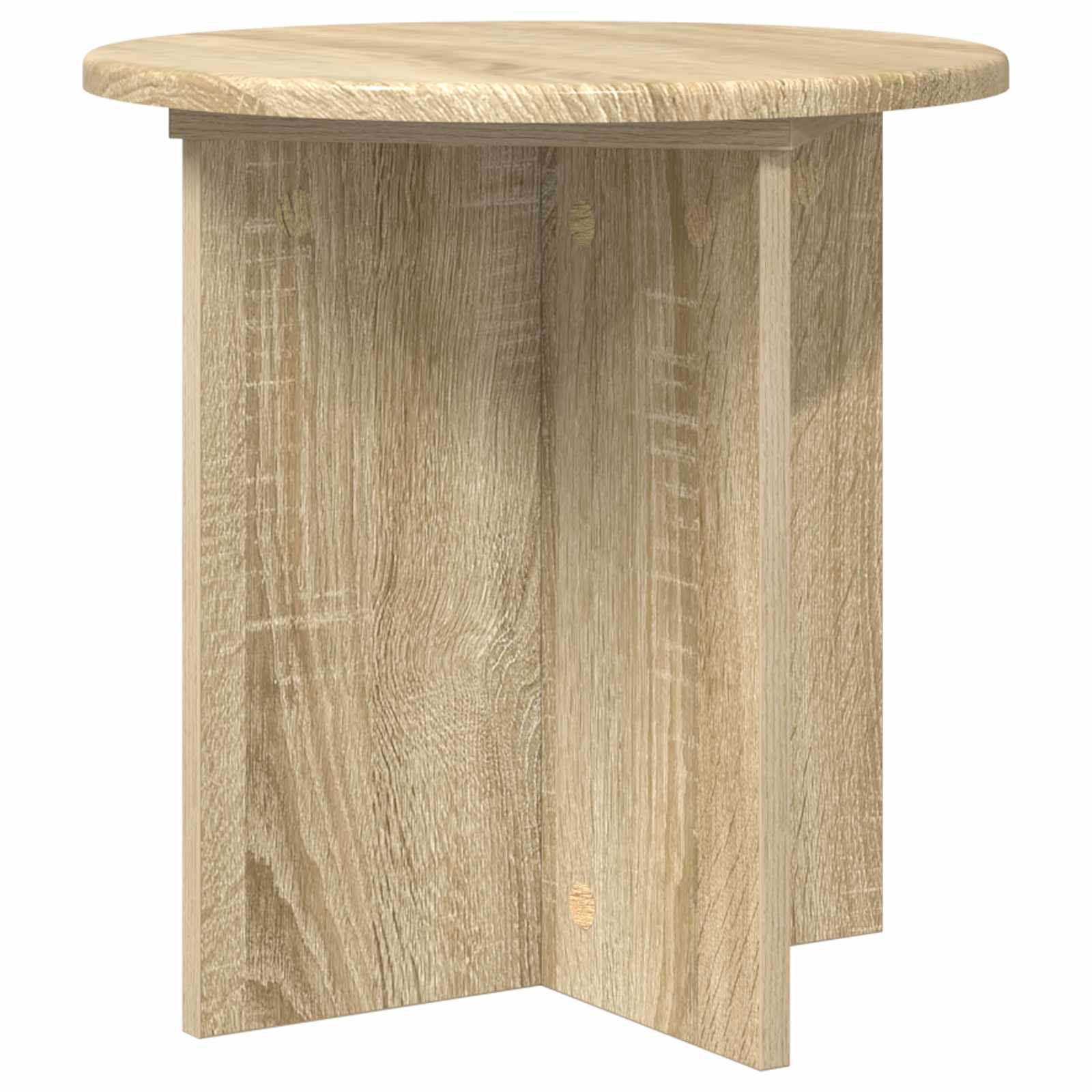 vidaXL Stojak na rośliny 2 pcs dąb Sonoma 40 x 40 x 40 cm