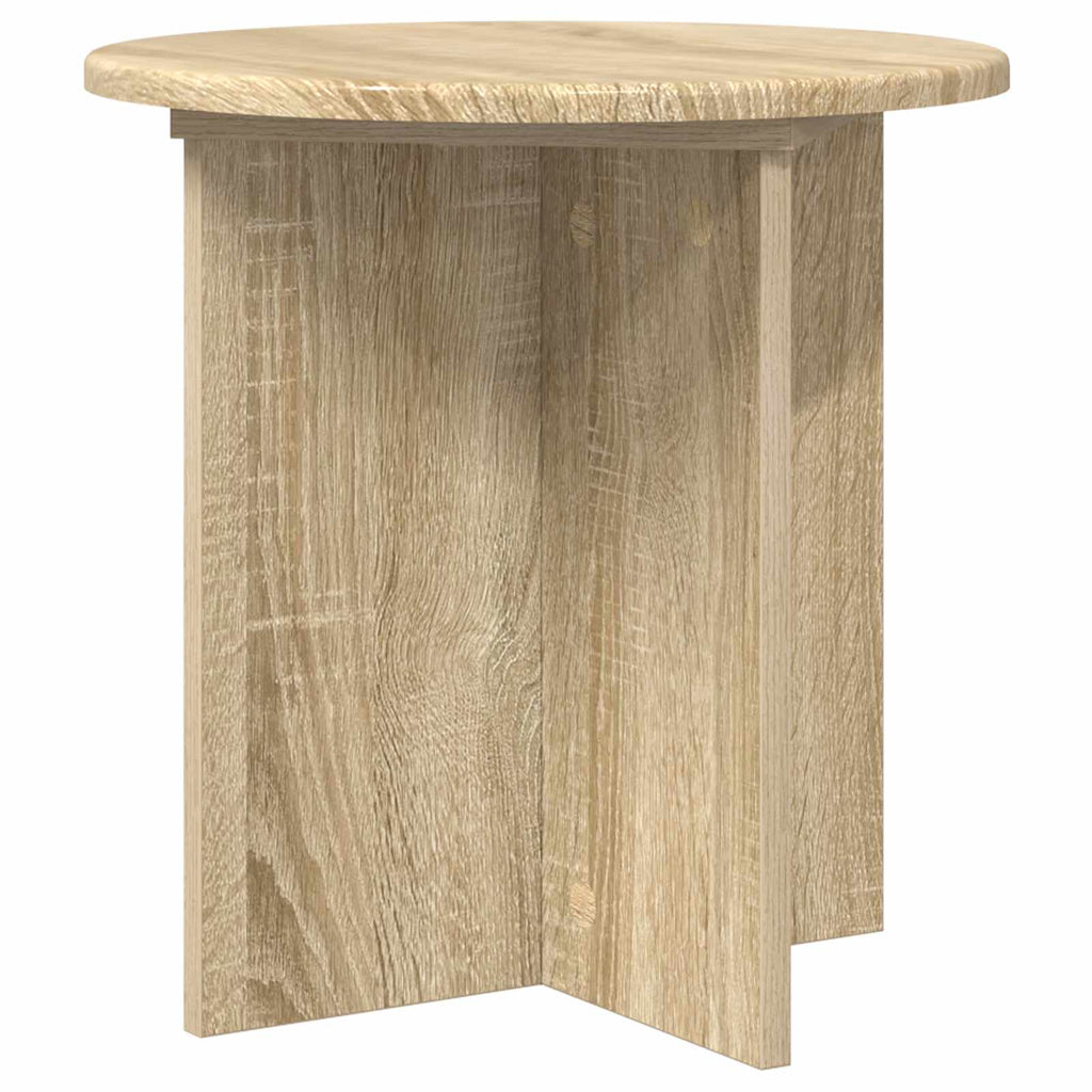 vidaXL Stojak na rośliny 2 pcs dąb Sonoma 40 x 40 x 40 cm