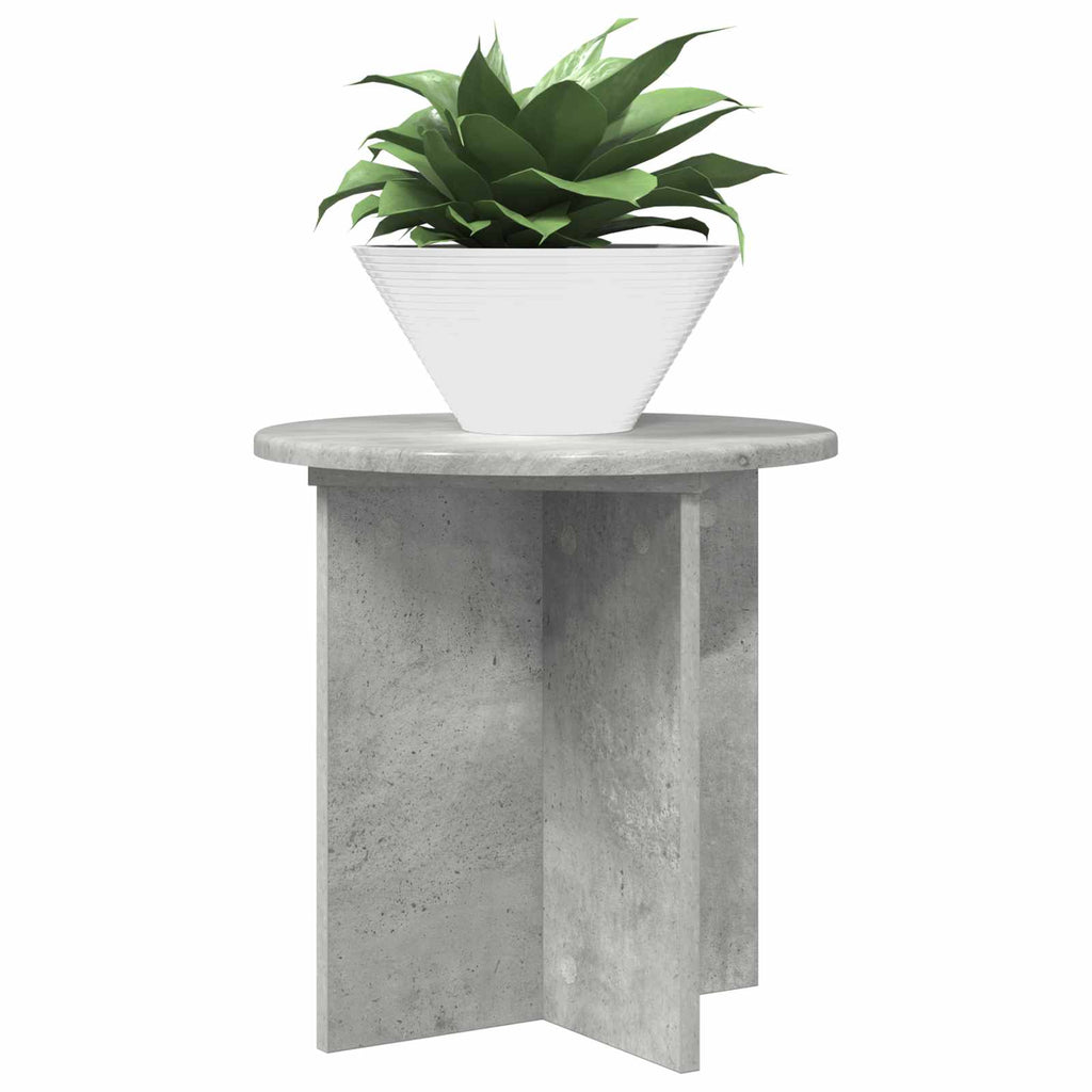vidaXL Stojak na rośliny 2 pcs Betonowy szary 40 x 40 x 40 cm