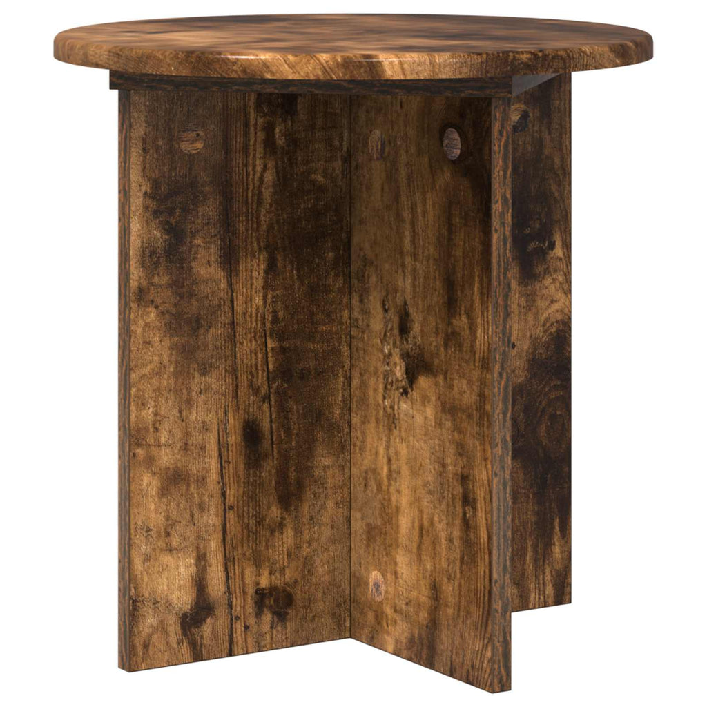 vidaXL Stojak na rośliny 2 pcs Dąb wędzony 40 x 40 x 40 cm